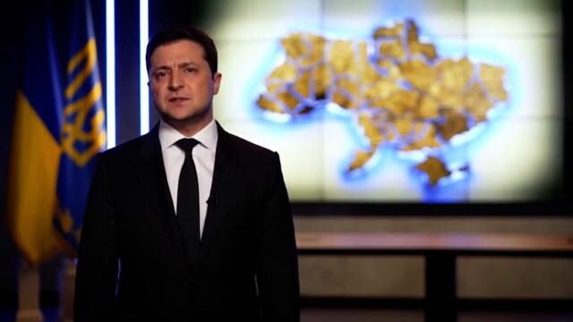 Президент Украины Владимир Зеленский выступил с обращением к россиянам