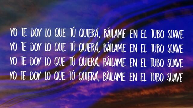 El Alfa - Suave (TikTok Song/sped up) Letra/Lyrics