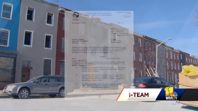 I-Team: Many hurdles exist to resolve vacant homes in Baltimore