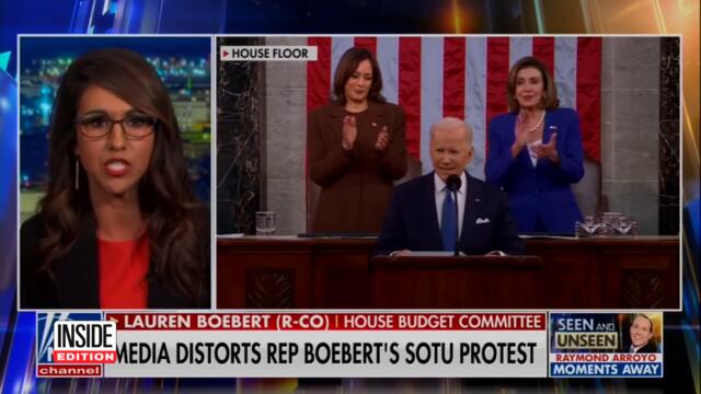 Lauren Boebert Doesn’t Regret Heckling Biden