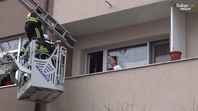 Пожар на апартамент в "Тракия", Харманли