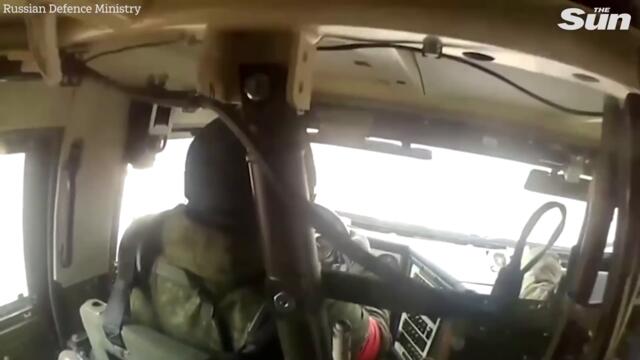 Chilling footage said to show Russian military patrols on raids in Ukraine's Chernihiv region