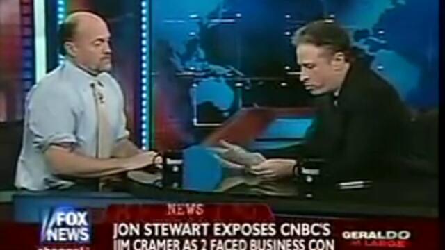 More Jon Stewart Vs Jim Kramer   YouTube