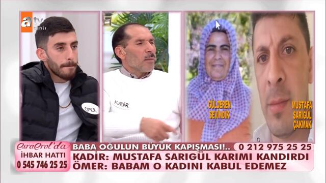 Kaçan eşi yayına bağlandı ortalık karıştı!  @Esra Erol'da 16 Mart 2022