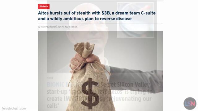 Prevent Aging within 20 Years? - Altos Labs' Cellular Reprogramming Excitement