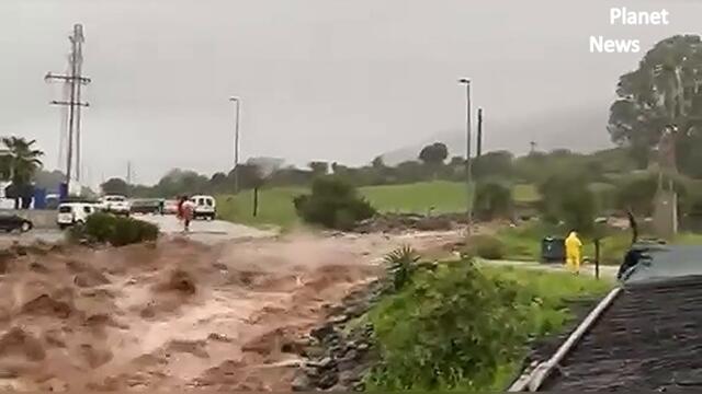 Ужас на Европа! Испания потъва... Внезапни наводнения в Малага -Horror of Europe! Spain is sinking. Flash floods in Malaga