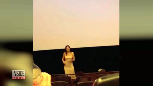 Funny Mom Does Comedy Set in Theater After Projector Breaks