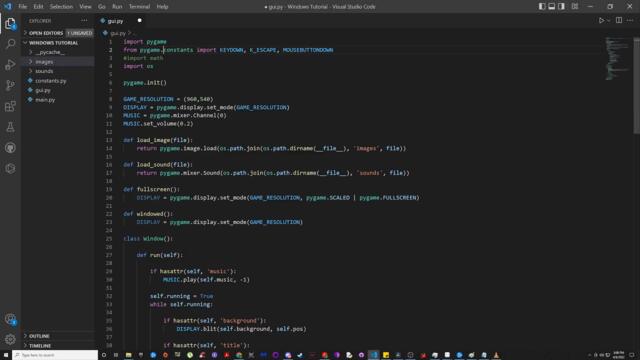 Pygame Tutorial - Menus and Buttons!