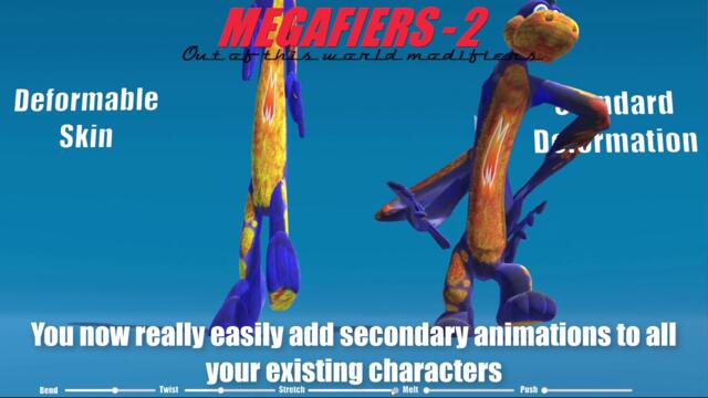 New Skinned Meshes Deformations