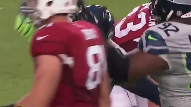 Kam Chancellor destroys OT Eric Winston