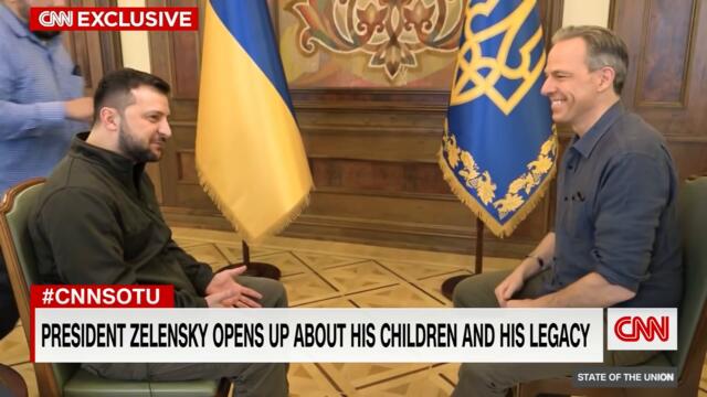 Zelensky speaks about his children