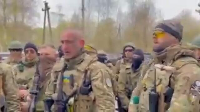 Israeli Soldiers Seen Fighting For The Ukrainian Side / Location Unknown