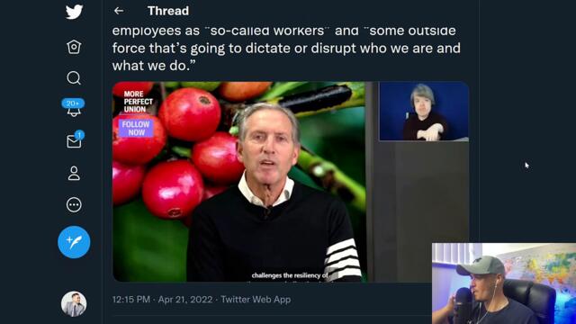 Starbucks CEO Goes Full Movie Villain To Stop Unionization | The Kyle Kulinski Show