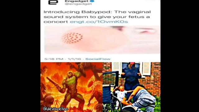 Babies when they hear Doom music