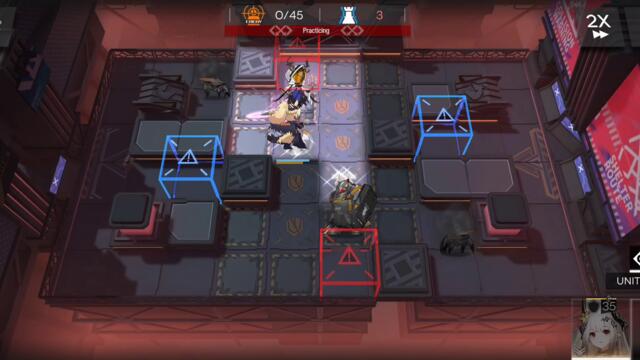 Arknights - NL-9 - Two Op AFK Trust Farm (Blem and Mudrock)