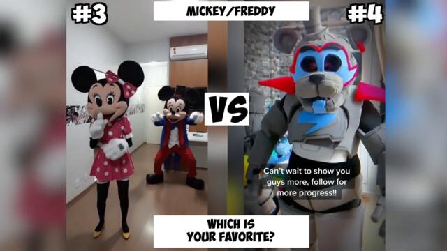 Mickey Mouse VS FNAF Security Breach Cosplay