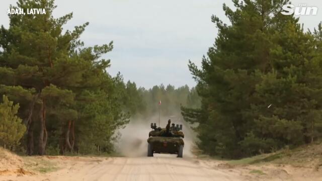 NATO conducts exercise Iron Spear 2022 in Latvia as Finland and Sweden seek to join
