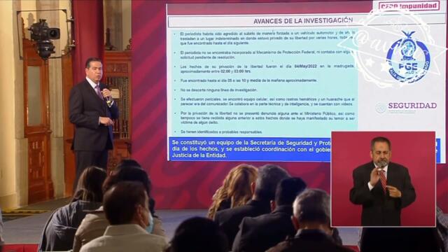 Se descarta que el asesinato de los últimos 3 periodistas tenga que ver con su actividad: RMB