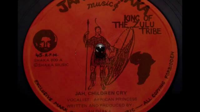 African Princess - Jah Children Cry