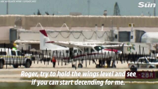 Passenger forced to land plane as pilot taken ill in Palm beach, Florida