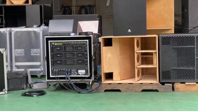 Fantastic Club Sound—TPA CX 15 coaxial 15” full range speaker and K218MK2 dual 18” subwoofer(1)