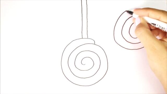 Сурет салу кәмпит чурачупс | Как нарисовать чупачупс | How to draw chupachups