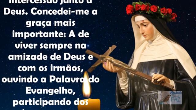 Oração à Santa Rita de Cassia - Oração de Santa Rita de Cássia Por Uma Causa Impossível 2022-05-20 19:33