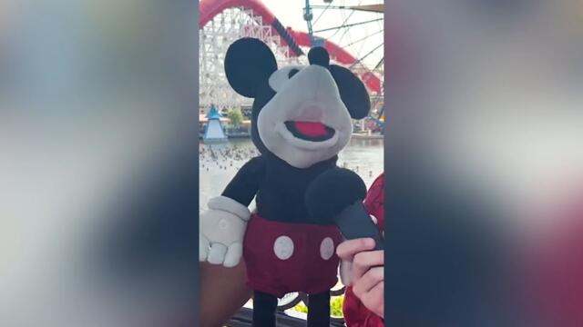 Mickey Mouse REACTS too UNUSUAL TIKTOK MEMES (@HassanKhadair Mickey Mouse Puppet)
