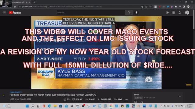 LORDSTOWN MOTORS PRICE FORECAST IF FULL AUTHORIZED DILLUTION TOOK PLACE | 150M+SHARES | #MXUX $RIDE