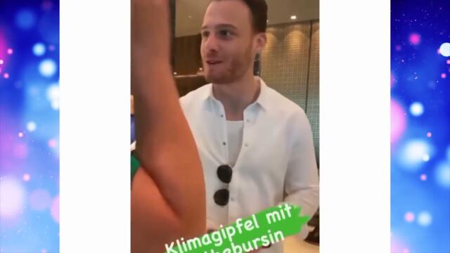 Kerem Bursin Signed his joint photo with Hande and wrote love sentences!