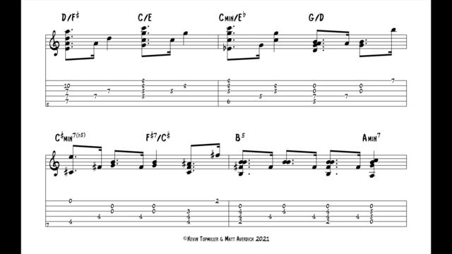 "Message to a Friend" - Pat Metheny (Jazz Guitar Transcription)