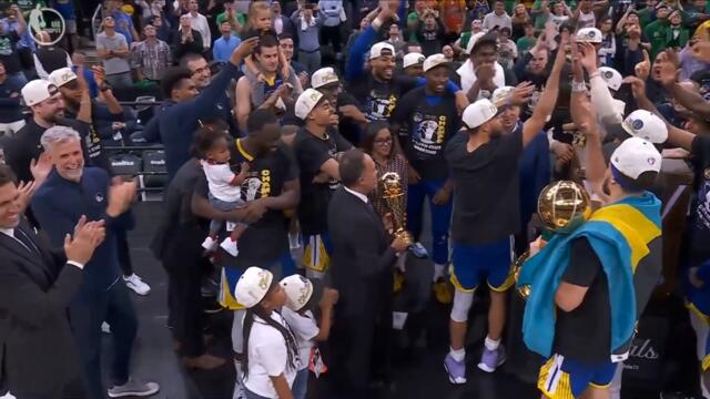Stephen Curry wins 2022 NBA Finals MVP - FULL MVP Speech
