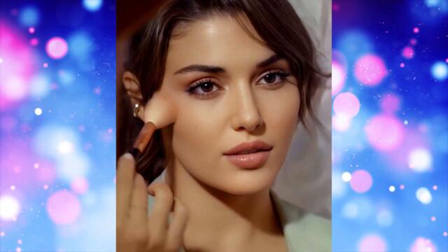 Look at Hande Ercel exercising video beautiful location😍| Hande's physical readiness