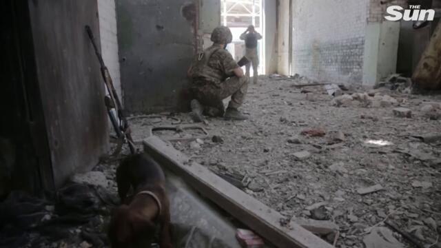 Ukrainian soldiers fire tanks as fighting intensifies in Sievierodonetsk