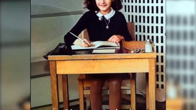 Почитаме Ане Франк с Гугъл! Anne Frank in color
