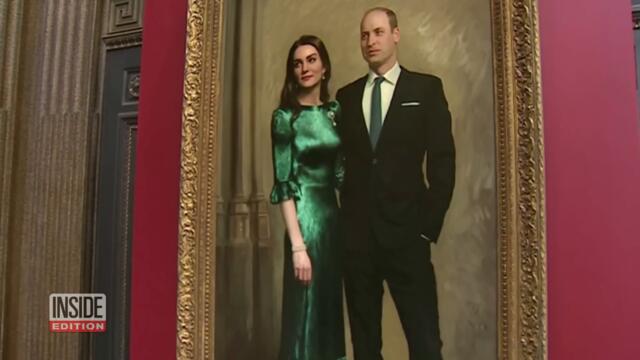 Prince William and Kate Middleton’s 1st Official Portrait