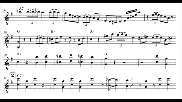 Django Reinhardt - Limehouse Blues Transcription