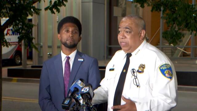 RAW: Police update on injured officer