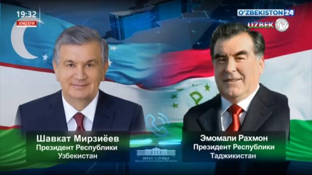 Шавкат Мирзиёев провел телефонный разговор с Президентом Республики Таджикистан Эмомали Рахмоном