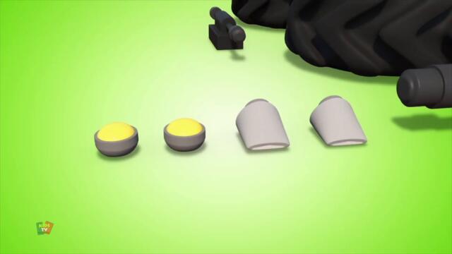 Подаръчна кутия за трактор 3d играчка анимационно видео за деца