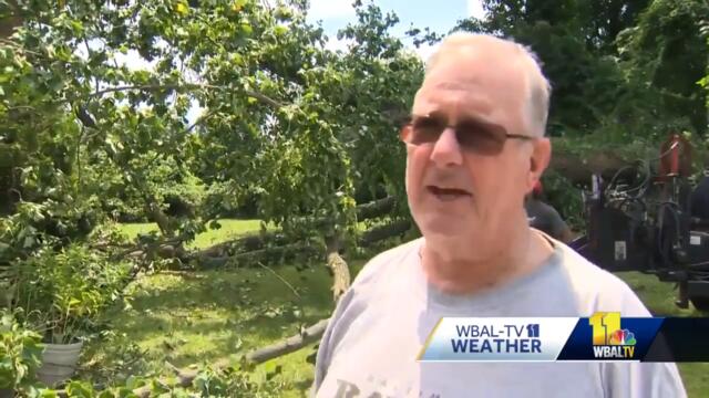 Baltimore County sees major damage and outages after storms
