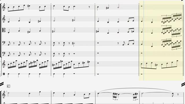 Romancing Saga - "ダンジョン1 " (Full Band Score)