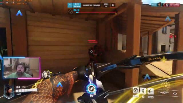 Crazy Hanzo Last game of Overwatch2 beta