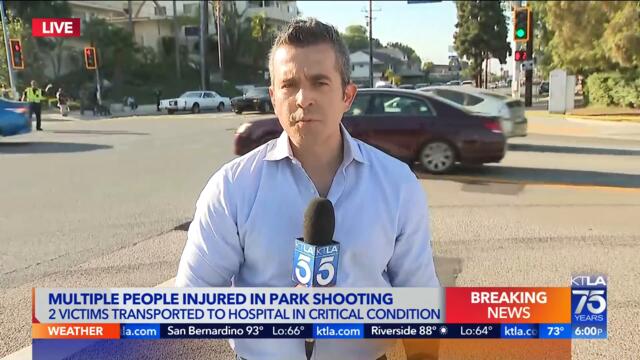 Witness describe frightening moments when gunshots rang out at a car show in San Pedro