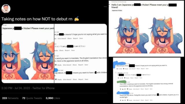 So About That "Criminal" Vtuber Introduction...