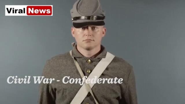 Extraordinary! This is the change in the US military uniform from ancient times to the present