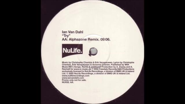 Ian van Dahl - Try (Alphazone Remix)