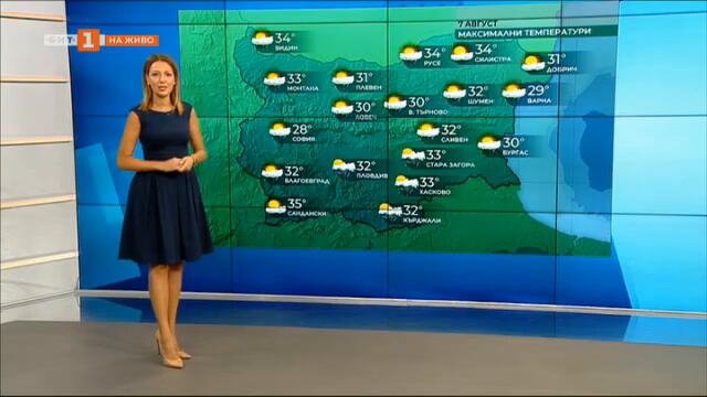 Ветровито време и валежи в неделя, температурите ще се понижат - Времето по БНТ