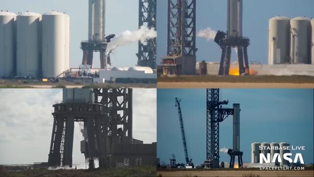 First Ever Booster 7 Static Fire | SpaceX Boca Chica