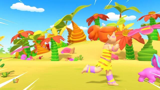 Плодове на труда 3D Анимационен епизод за деца - Dinobees